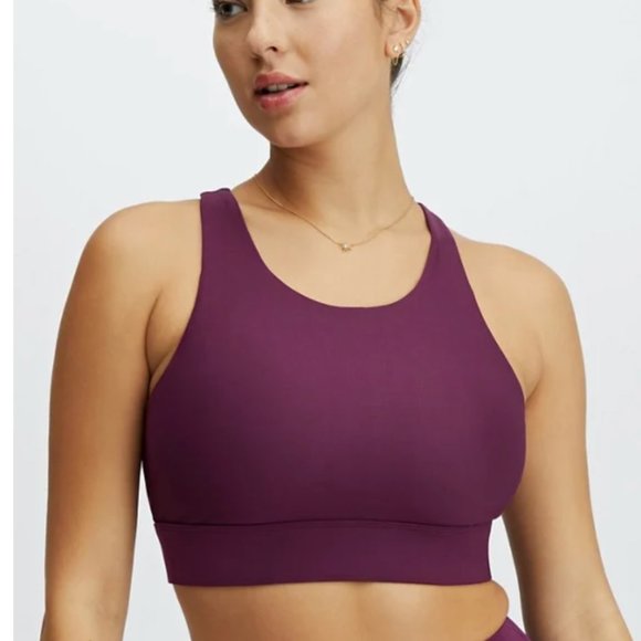 Fabletics Other - Fabletics No-Bounce Sports Bra | Size L Purple